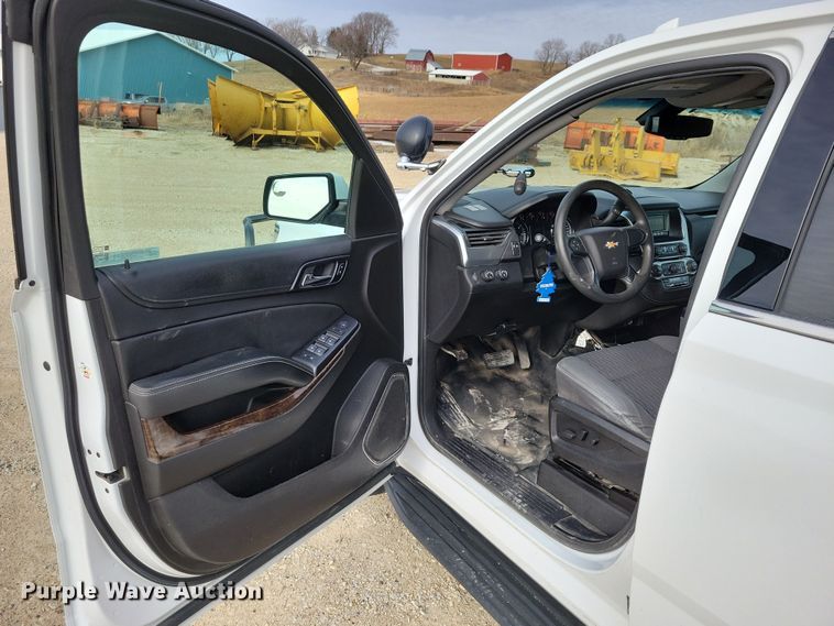 image for item NO9898 2017 Chevrolet  Tahoe Police SUV