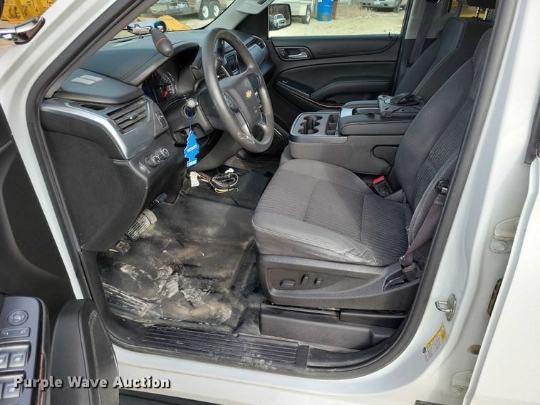 image for item NO9898 2017 Chevrolet  Tahoe Police SUV