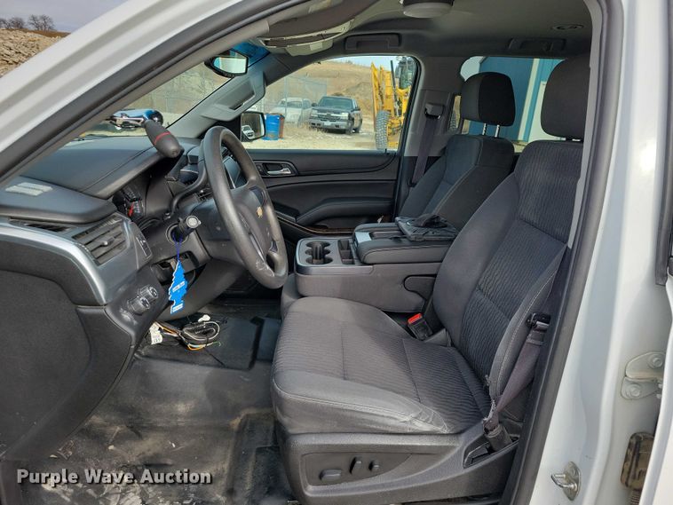 image for item NO9898 2017 Chevrolet  Tahoe Police SUV