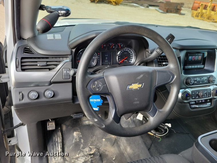 image for item NO9898 2017 Chevrolet  Tahoe Police SUV