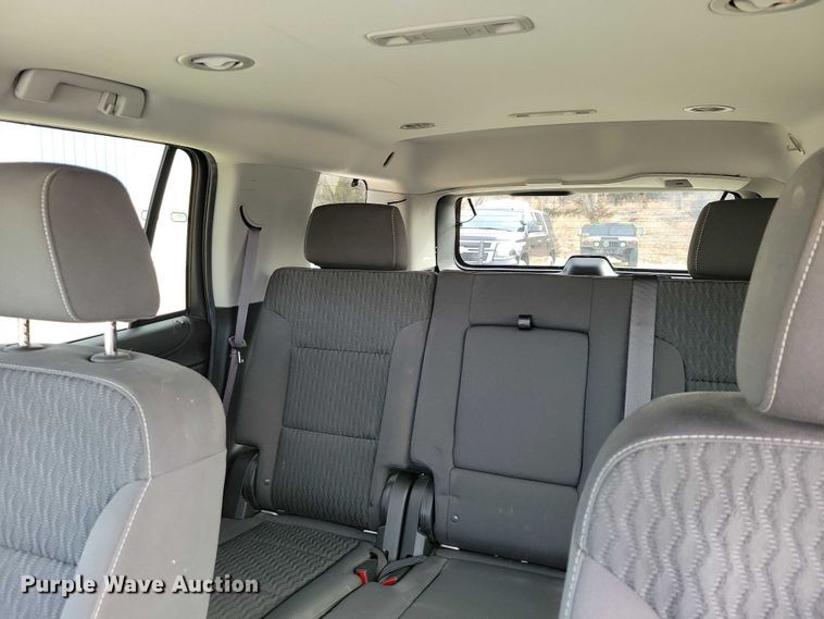 image for item NO9898 2017 Chevrolet  Tahoe Police SUV