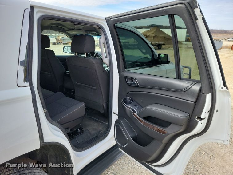 image for item NO9898 2017 Chevrolet  Tahoe Police SUV