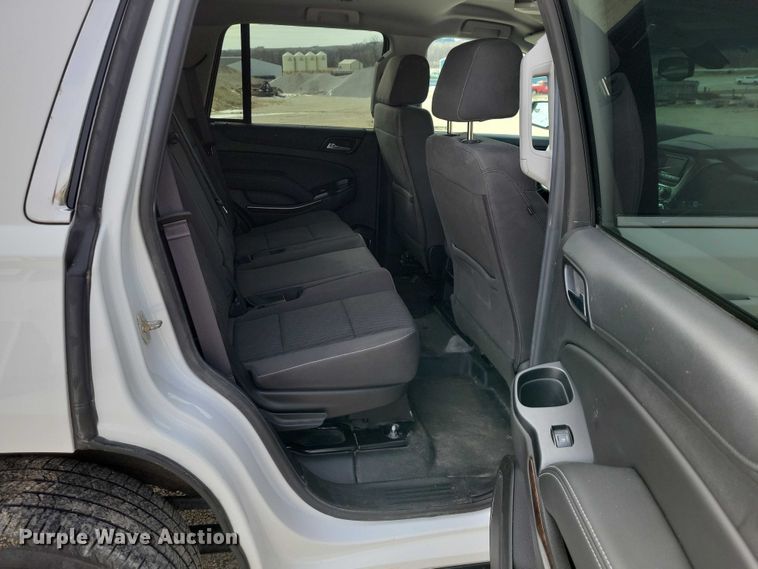 image for item NO9898 2017 Chevrolet  Tahoe Police SUV