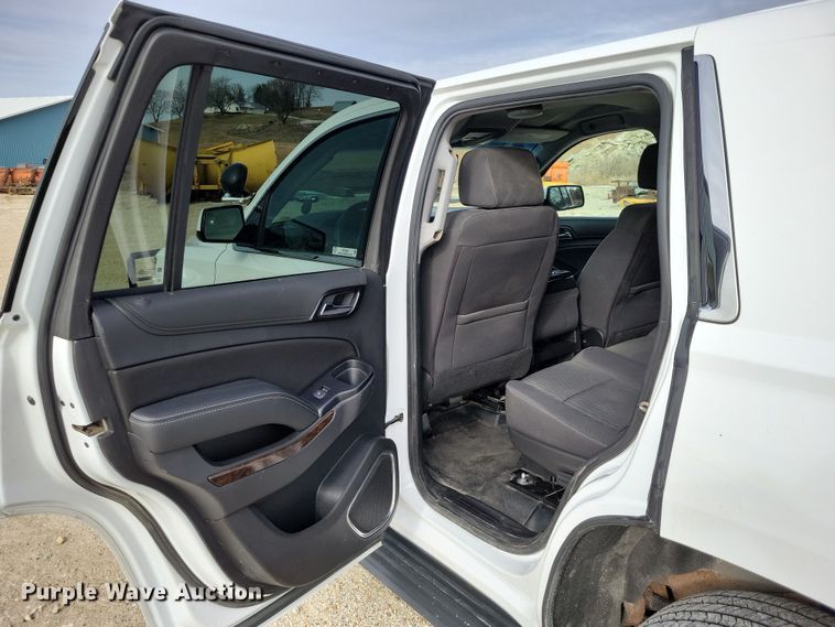 image for item NO9898 2017 Chevrolet  Tahoe Police SUV