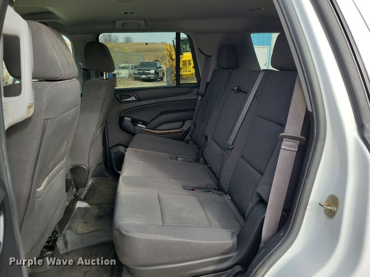 image for item NO9898 2017 Chevrolet  Tahoe Police SUV