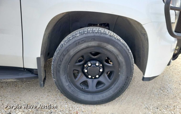 image for item NO9898 2017 Chevrolet  Tahoe Police SUV