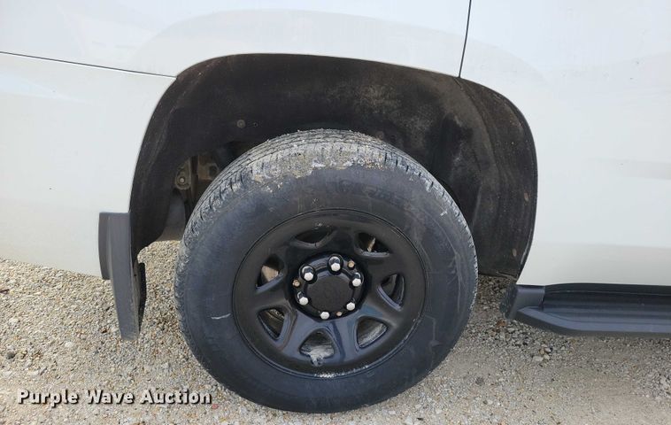 image for item NO9898 2017 Chevrolet  Tahoe Police SUV