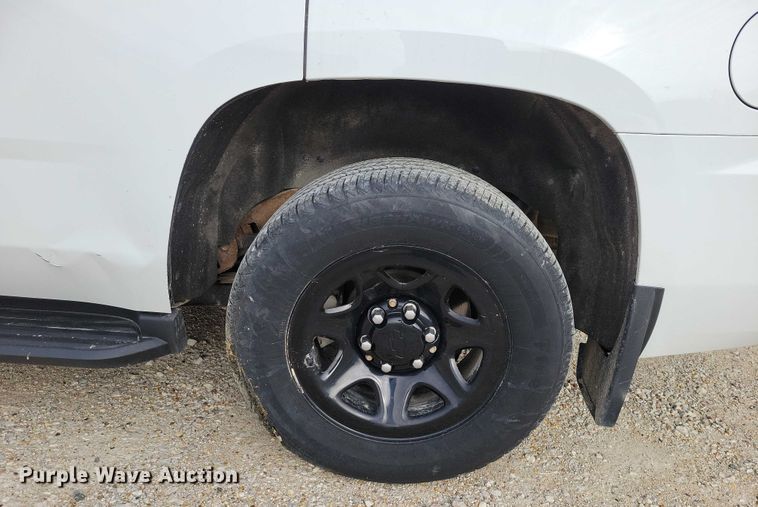 image for item NO9898 2017 Chevrolet  Tahoe Police SUV