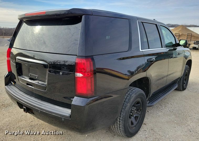 image for item NO9899 2015 Chevrolet  Tahoe Police SUV