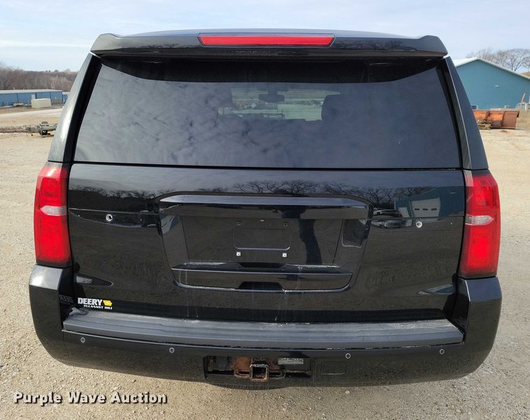 image for item NO9899 2015 Chevrolet  Tahoe Police SUV