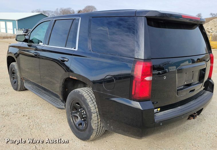 image for item NO9899 2015 Chevrolet  Tahoe Police SUV