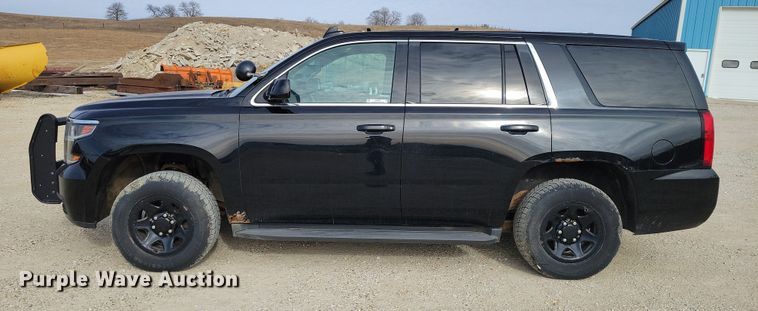 image for item NO9899 2015 Chevrolet  Tahoe Police SUV