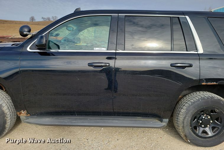 image for item NO9899 2015 Chevrolet  Tahoe Police SUV