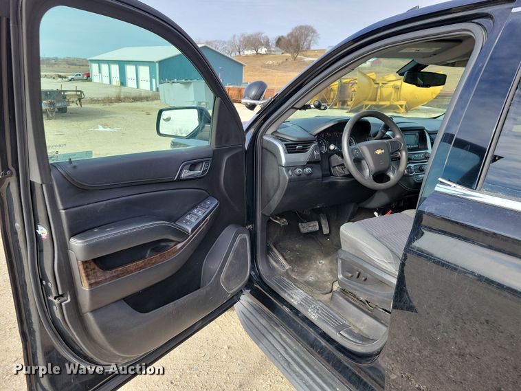 image for item NO9899 2015 Chevrolet  Tahoe Police SUV