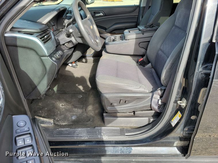 image for item NO9899 2015 Chevrolet  Tahoe Police SUV