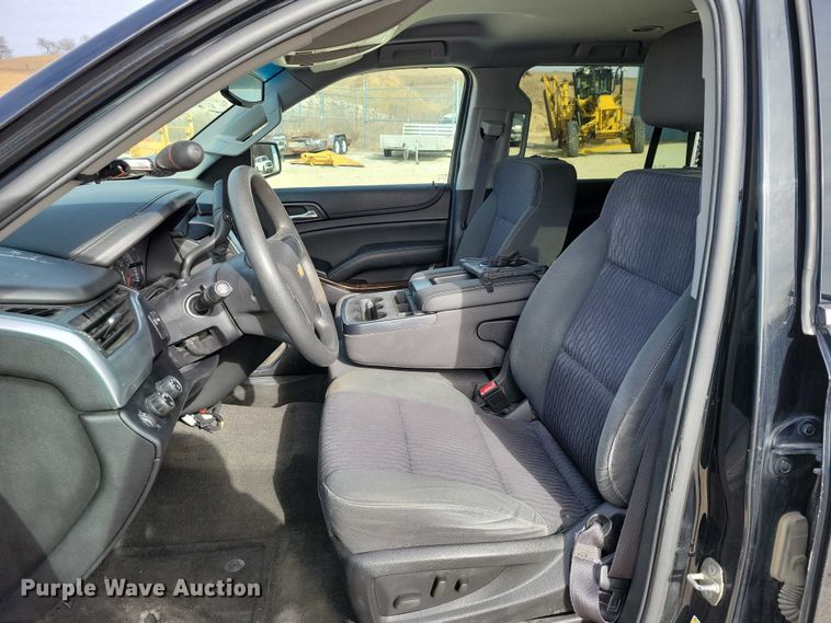 image for item NO9899 2015 Chevrolet  Tahoe Police SUV