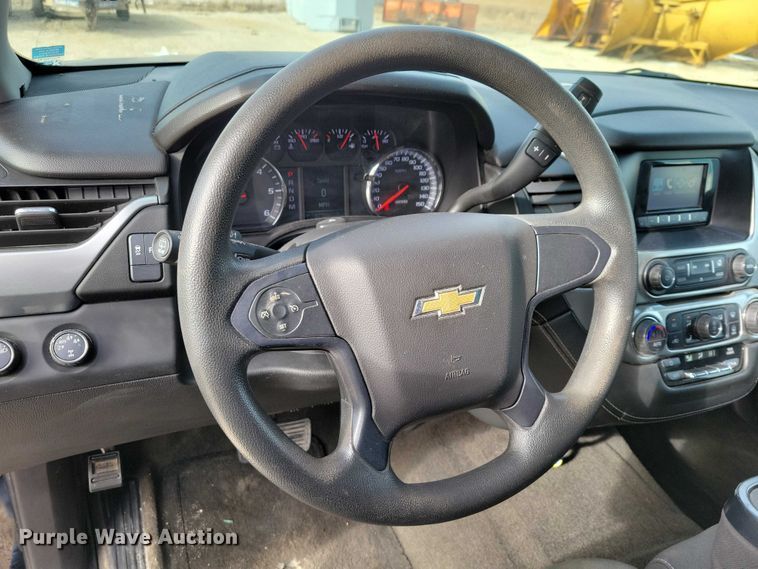 image for item NO9899 2015 Chevrolet  Tahoe Police SUV