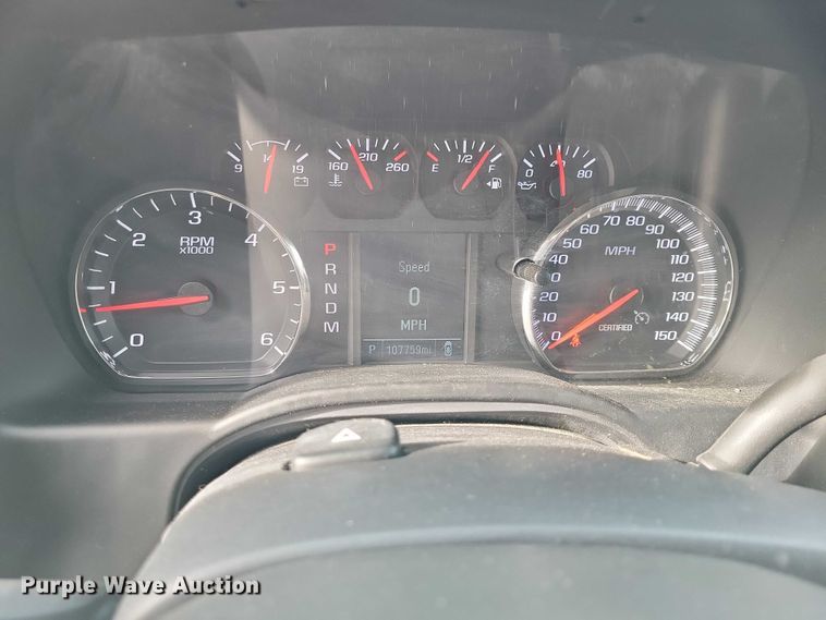 image for item NO9899 2015 Chevrolet  Tahoe Police SUV