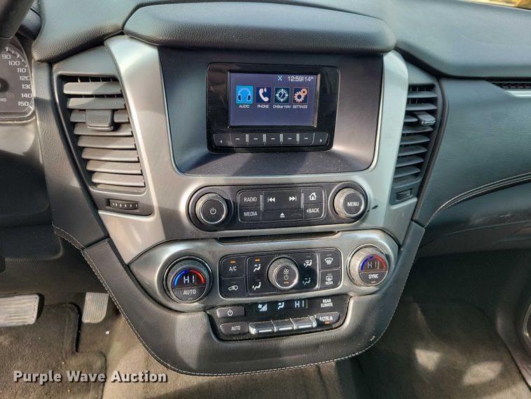 image for item NO9899 2015 Chevrolet  Tahoe Police SUV