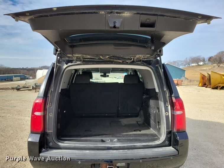 image for item NO9899 2015 Chevrolet  Tahoe Police SUV