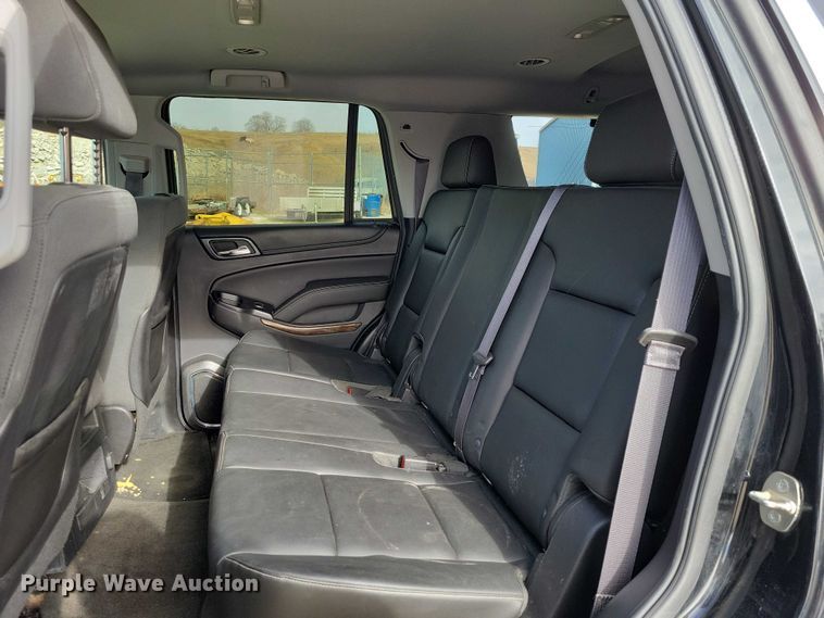 image for item NO9899 2015 Chevrolet  Tahoe Police SUV