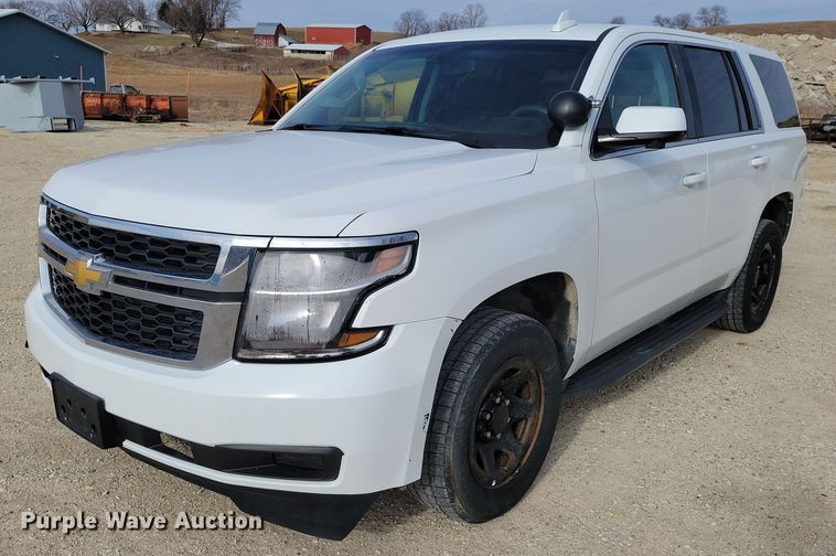 image for item NO9900 2016 Chevrolet  Tahoe Police SUV