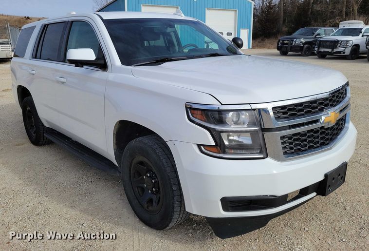 image for item NO9900 2016 Chevrolet  Tahoe Police SUV