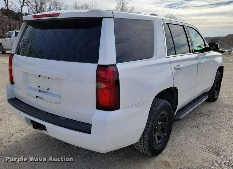 image for item NO9900 2016 Chevrolet  Tahoe Police SUV