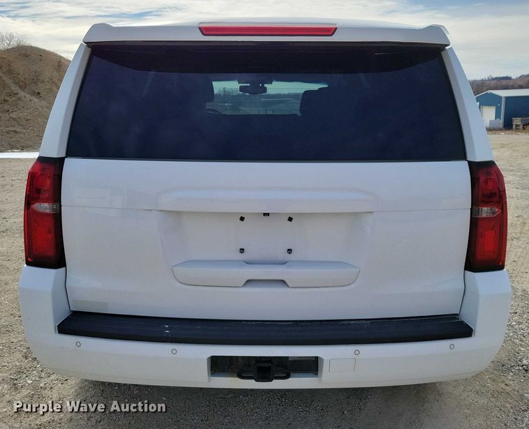 image for item NO9900 2016 Chevrolet  Tahoe Police SUV