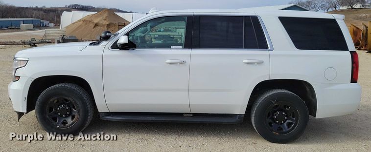 image for item NO9900 2016 Chevrolet  Tahoe Police SUV