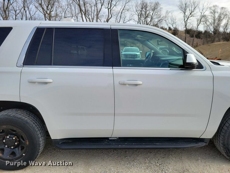 image for item NO9900 2016 Chevrolet  Tahoe Police SUV