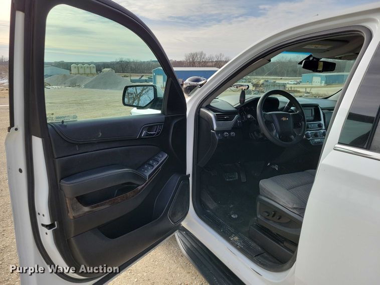 image for item NO9900 2016 Chevrolet  Tahoe Police SUV