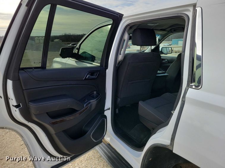 image for item NO9900 2016 Chevrolet  Tahoe Police SUV