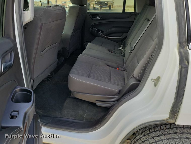 image for item NO9900 2016 Chevrolet  Tahoe Police SUV