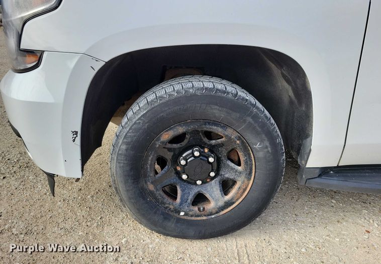 image for item NO9900 2016 Chevrolet  Tahoe Police SUV
