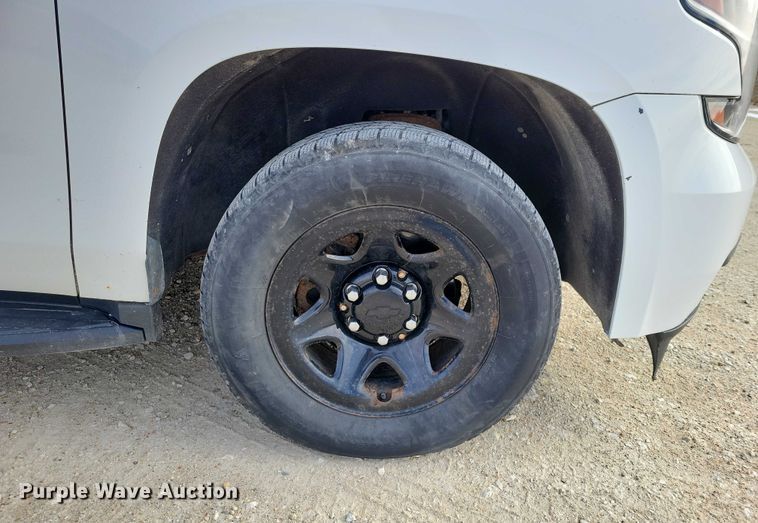 image for item NO9900 2016 Chevrolet  Tahoe Police SUV