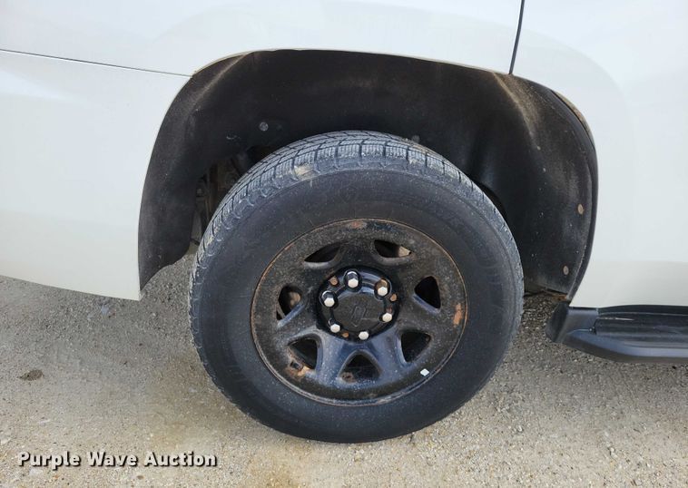image for item NO9900 2016 Chevrolet  Tahoe Police SUV
