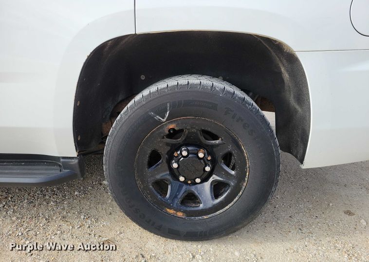 image for item NO9900 2016 Chevrolet  Tahoe Police SUV