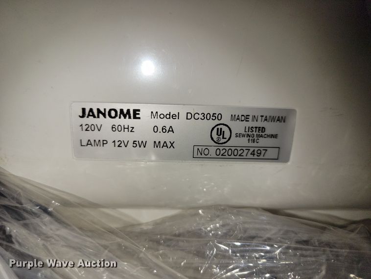 image for item NO9936 Janome Approximately 20 sewing machines