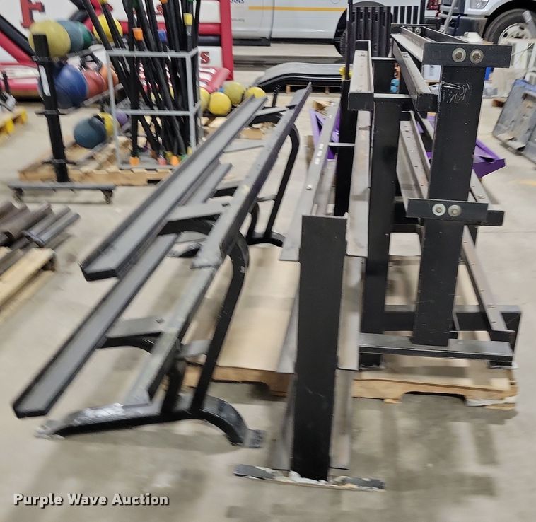 image for item NO9943 (4) TKO weight racks