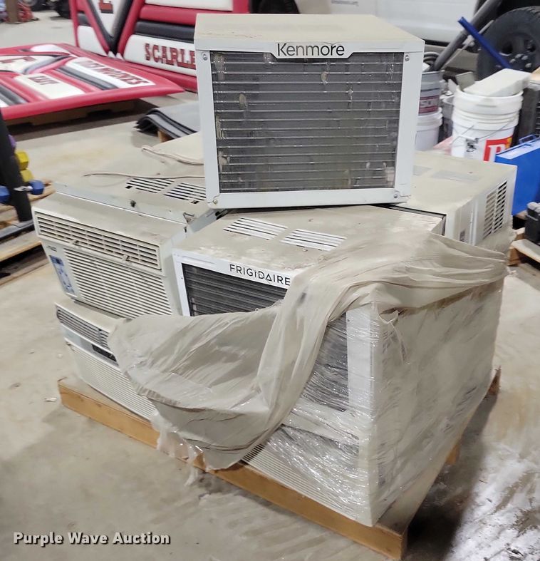 image for item NO9947 Kenmore (9) air conditioners