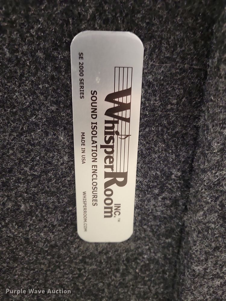 image for item NO9948 Whisper Room sound isolation enclosure