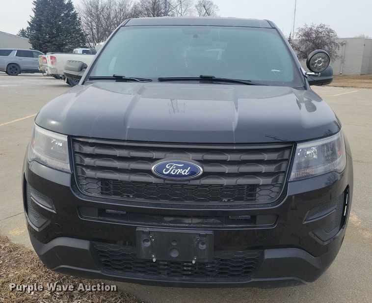 image for item NO9978 2018 Ford Explorer Police Interceptor SUV