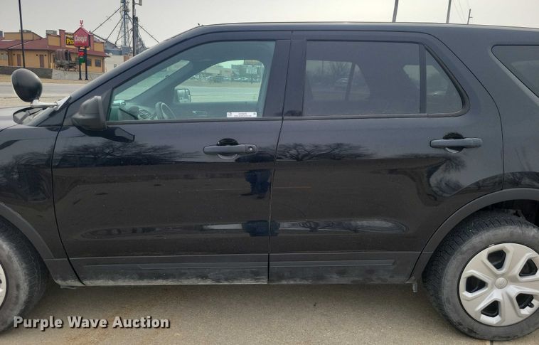 image for item NO9978 2018 Ford Explorer Police Interceptor SUV