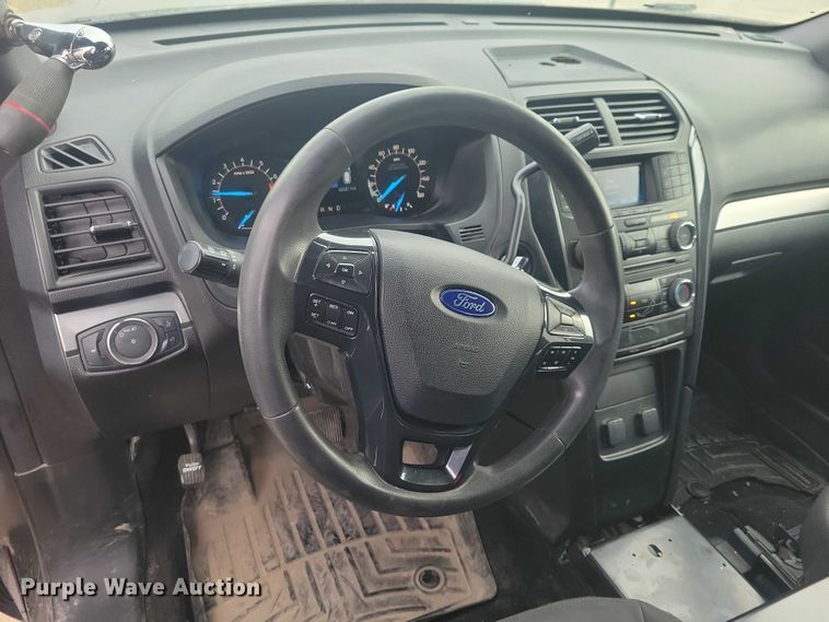 image for item NO9978 2018 Ford Explorer Police Interceptor SUV