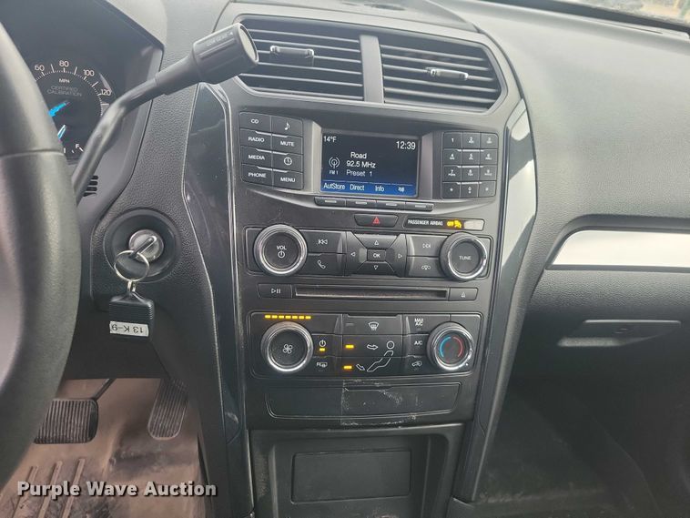 image for item NO9978 2018 Ford Explorer Police Interceptor SUV