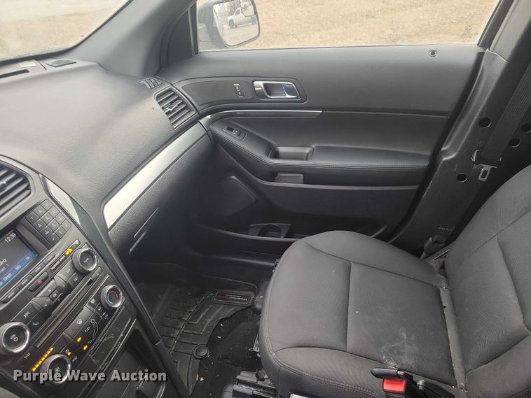 image for item NO9978 2018 Ford Explorer Police Interceptor SUV