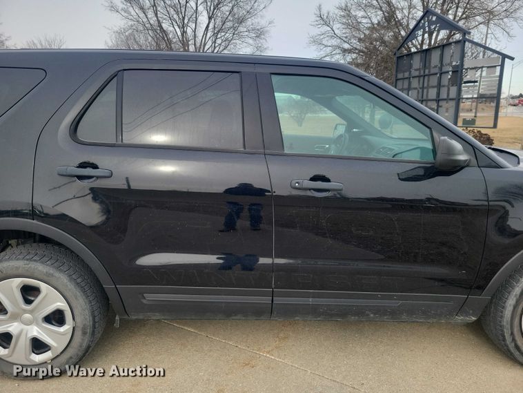 image for item NO9978 2018 Ford Explorer Police Interceptor SUV