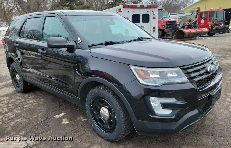 image for item NO9994 2016 Ford Explorer Police Interceptor SUV