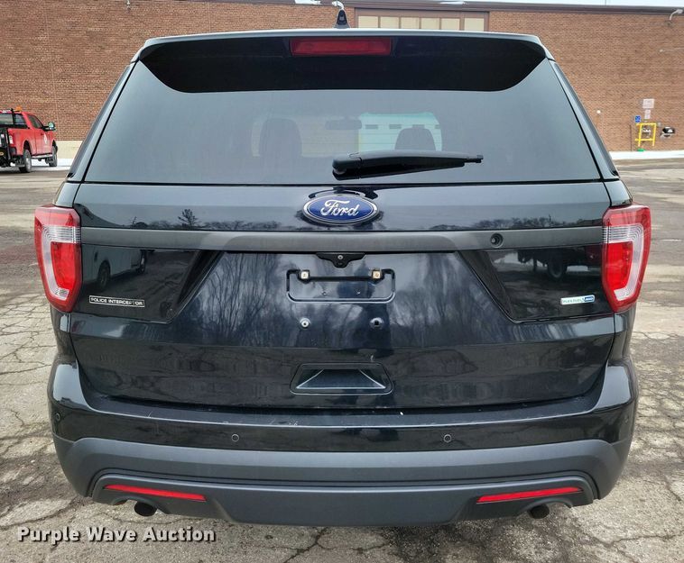 image for item NO9994 2016 Ford Explorer Police Interceptor SUV